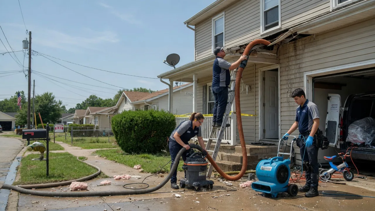 Water Damage Restoration in Melcher Dallas, IA near me